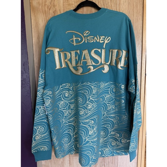 Disney Tops - Disney Cruise Line Treasure Inaugural Sailing Spirit Jersey Adult Size Large NWT